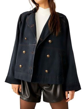 NWT We The Free Viva Peacoat Surplus Jacket
